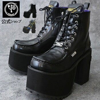 【公式SHOP特典キズ補修液付】 ヨースケ 厚底ブーツ メンズ