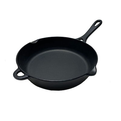 他サイト： 送料無料【メーカー正規品】岩鋳 南部鉄器 フライパン 24 /日本製 国産品 鋳物 鉄製品 フライパン IH対応 直火 鉄分補給 健康 家庭用 玉子焼き 野菜炒め 炒め物 肉料理 ステーキの商品画像