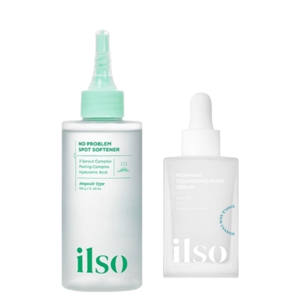 トラベラム スポット ソフトナー アンプル 150g + モリンガ タイトニング フォア セラム 30ml