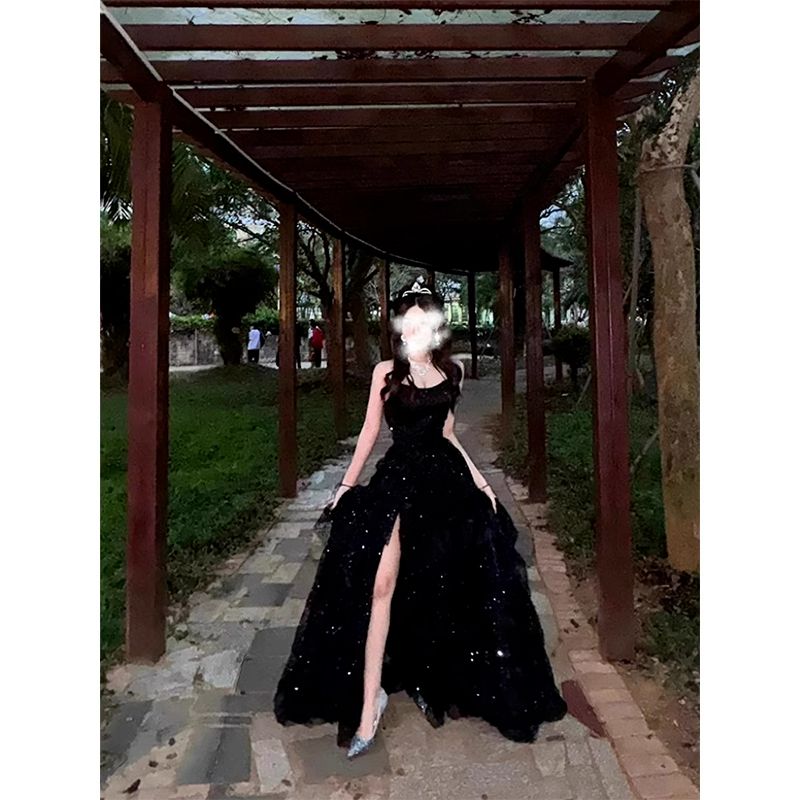 【2枚購入で 3oo円OFF！】女性用ブレスドレス 2025 ブラック ショーホスト 18歳 成人式 シニア