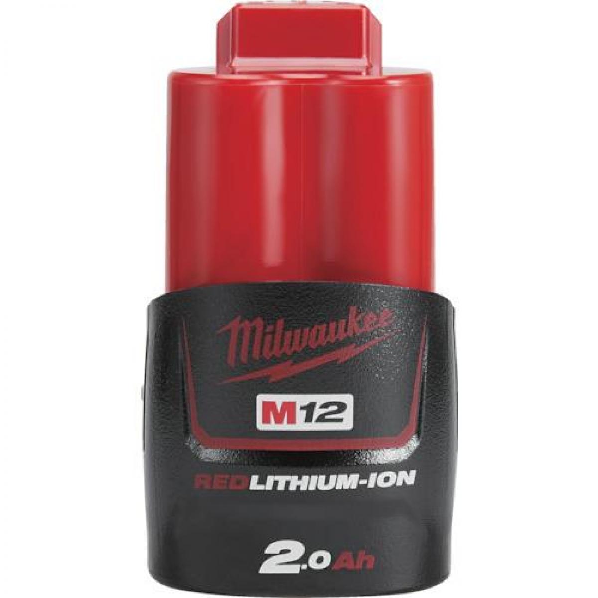 ミルウォーキー M12 2.0Ahバッテリー Sサイズ M12B2JP バッテリー 長寿命 充電器 充電 電動工具 電動工具アクセサリ