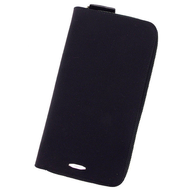 長財布 トラベルケース ブラック 中古