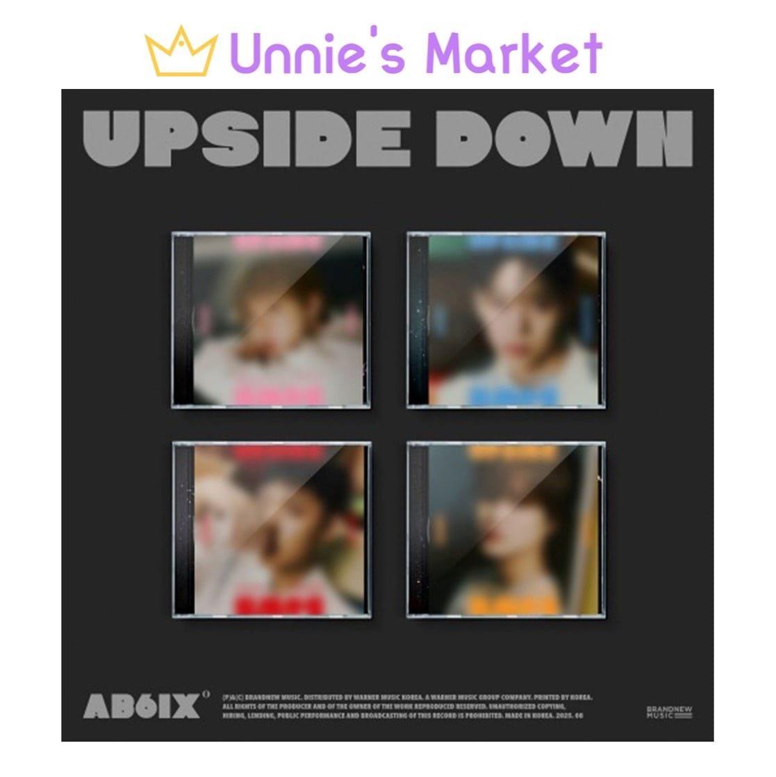 [SET] AB6IX [UPSIDE DOWN] JEWEL VER. 10th EP Album