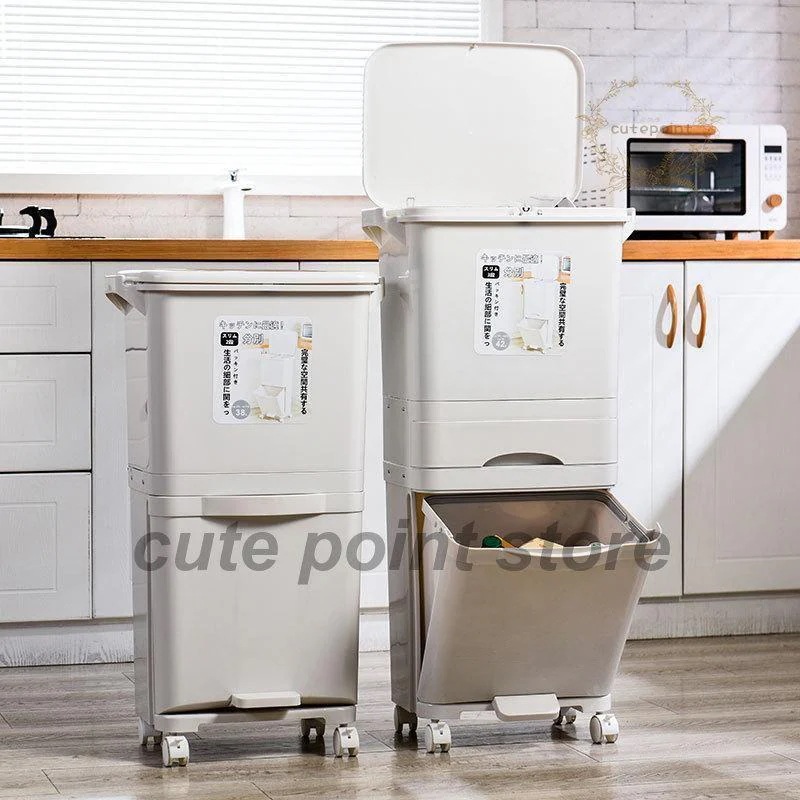 大人气出荷が早い-ゴミ箱 収納ボックス 3842L ダストボックス おしゃれ キッチン ごみ箱 分別 スリム