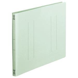 （まとめ） TANOSEE フラットファイル（スタンダードカラー） A4ヨコ 150枚収容 背幅18mm 青 1パック（10冊） 5セットファイル