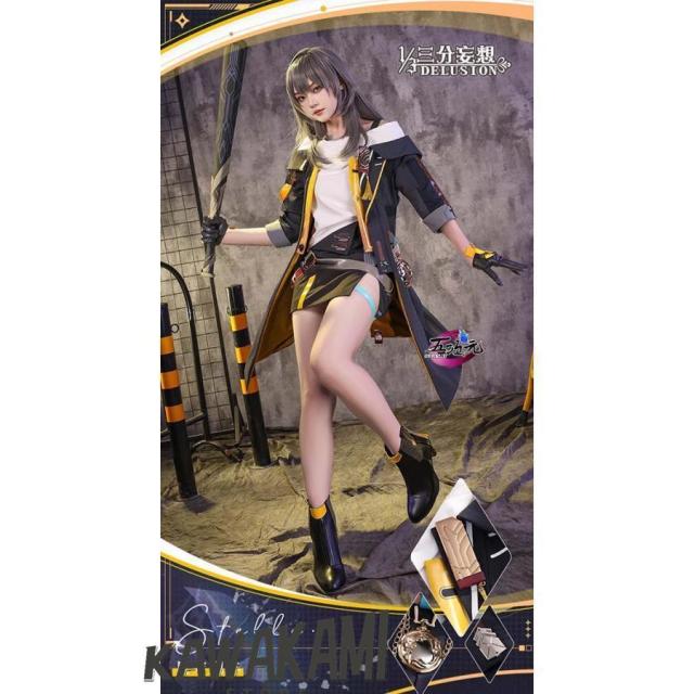 三分妄想　崩壊スターレイル コスプレ　崩スタ　開拓者　女性主人公　衣装　ウィッグ　靴　追加可能