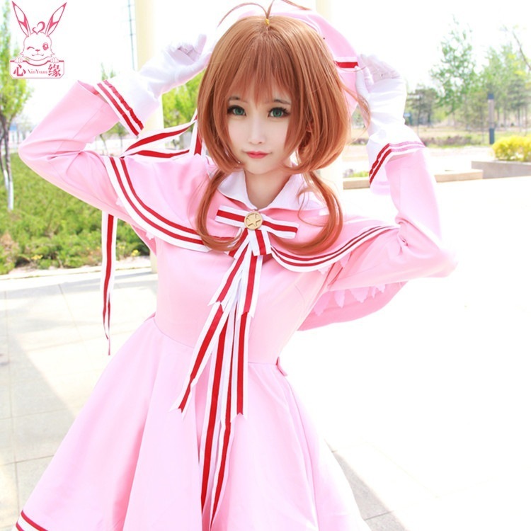魔カード少女桜cos服透明カード編新表紙洋服戦闘服コスプレ衣装かつら女 6,545円