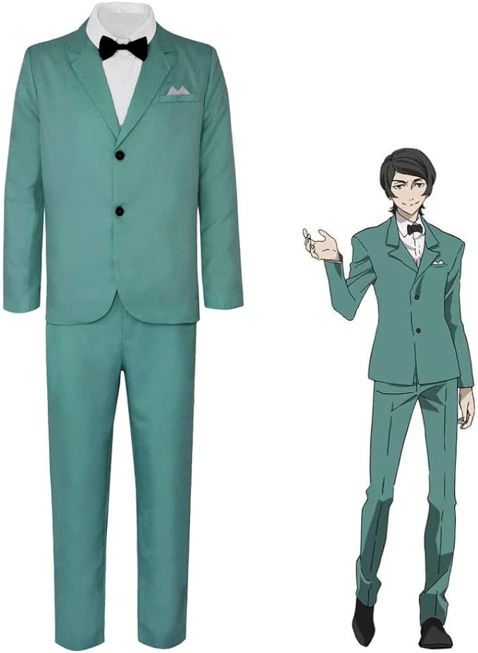 文豪ストレイドッグス 小栗虫太郎 コスプレ衣装 コスチューム ハロウィン 学園祭 文化祭 舞台 撮影