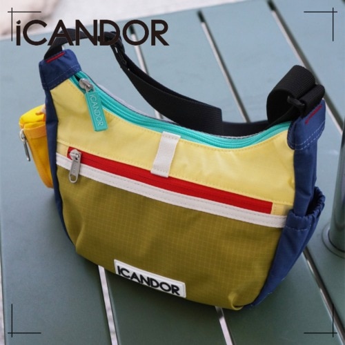 ショルダーバック ペット散歩 Crescent Bag_Green Arrow