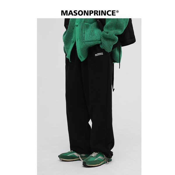 秋のトレンディなカジュアルなピュアコットン巾着スウェットパンツ 7,924円