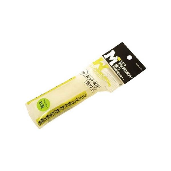 （まとめ）マジクロボンド ループ 強粘着のりつきタイプ 幅25mmx長さ1m 白 1巻[x20]