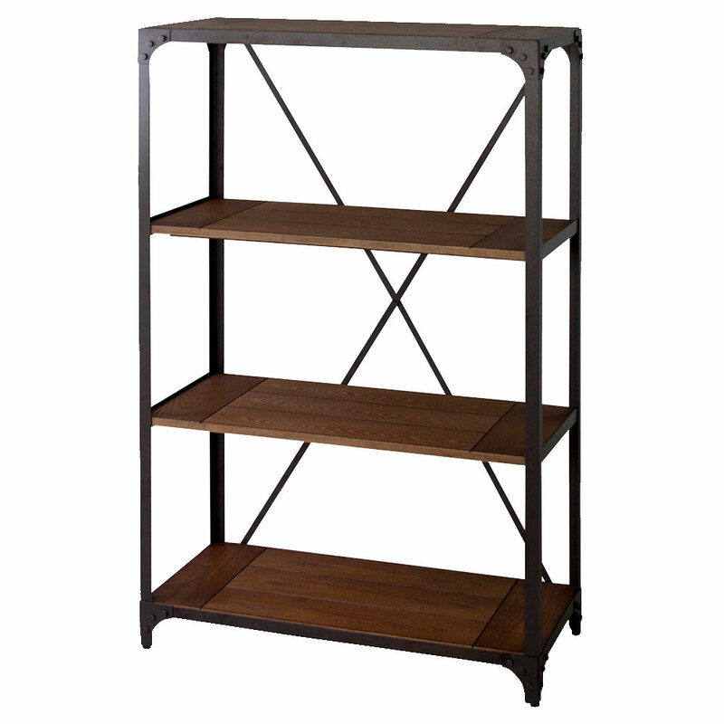 ヴィンテージ什器 DIS-936BK 【 インテリア雑貨 収納家具 オープンラック ディスプレイラック 収納ラック 見せる収納 オープンシェルフ 本棚 収納棚 魅せる収納 フリーラック リビング家具