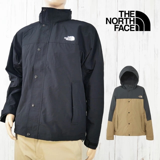 ザ・ノース・フェイス ウィンドブレーカー メンズ NP22550 ハイドレナウィンドジャケット アウター 長袖 防風 防寒 はっ水トップス パーカー フード アウトドア キャンプ アパレル ブラック