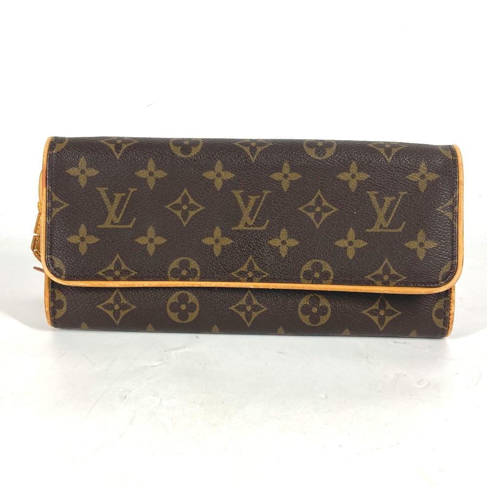 ショルダーバッグ M51852 ポシェットツインGM モノグラム 2WAYバッグ クラッチバッグ 斜め掛け カバン モノグラムキャンバス ブラウン