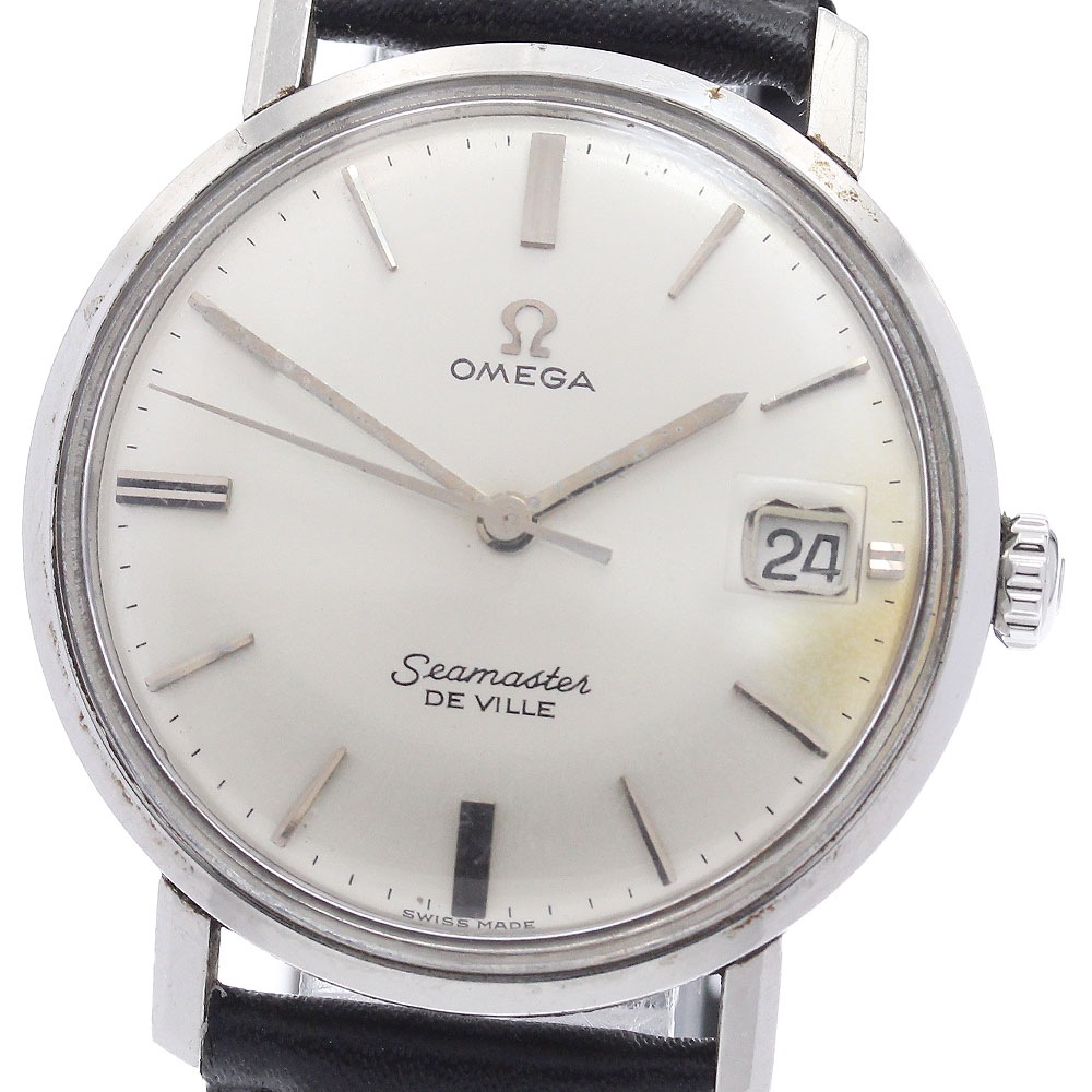 オメガ OMEGA シーマスターデビル デイト 手巻き メンズ _934845【中古】