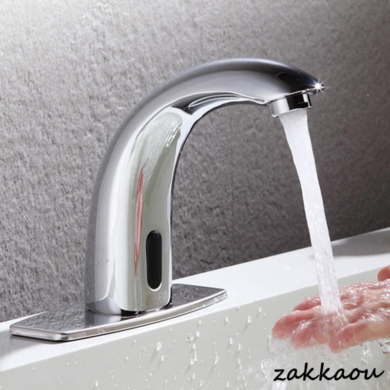 洗面所用 自動水栓 蛇口 洗面台 浴室 洗面器 水栓金具 おしゃれ 電池式 台付 交換自分で 混合水栓 キッチン 台所 手洗器 タッチレス水栓 節水 水道蛇口