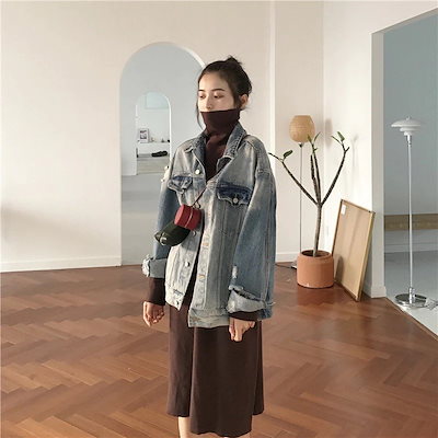 最上級秋冬 ニットセーター ワンピース 新作 20代 30代 ニットワンピース ロングワンピース