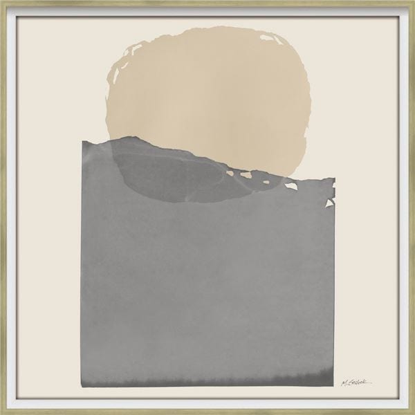 ユーパワー アブストラクトコレクション Gel加工 アートフレーム マイク/シック「ボイアント ニュートラル」