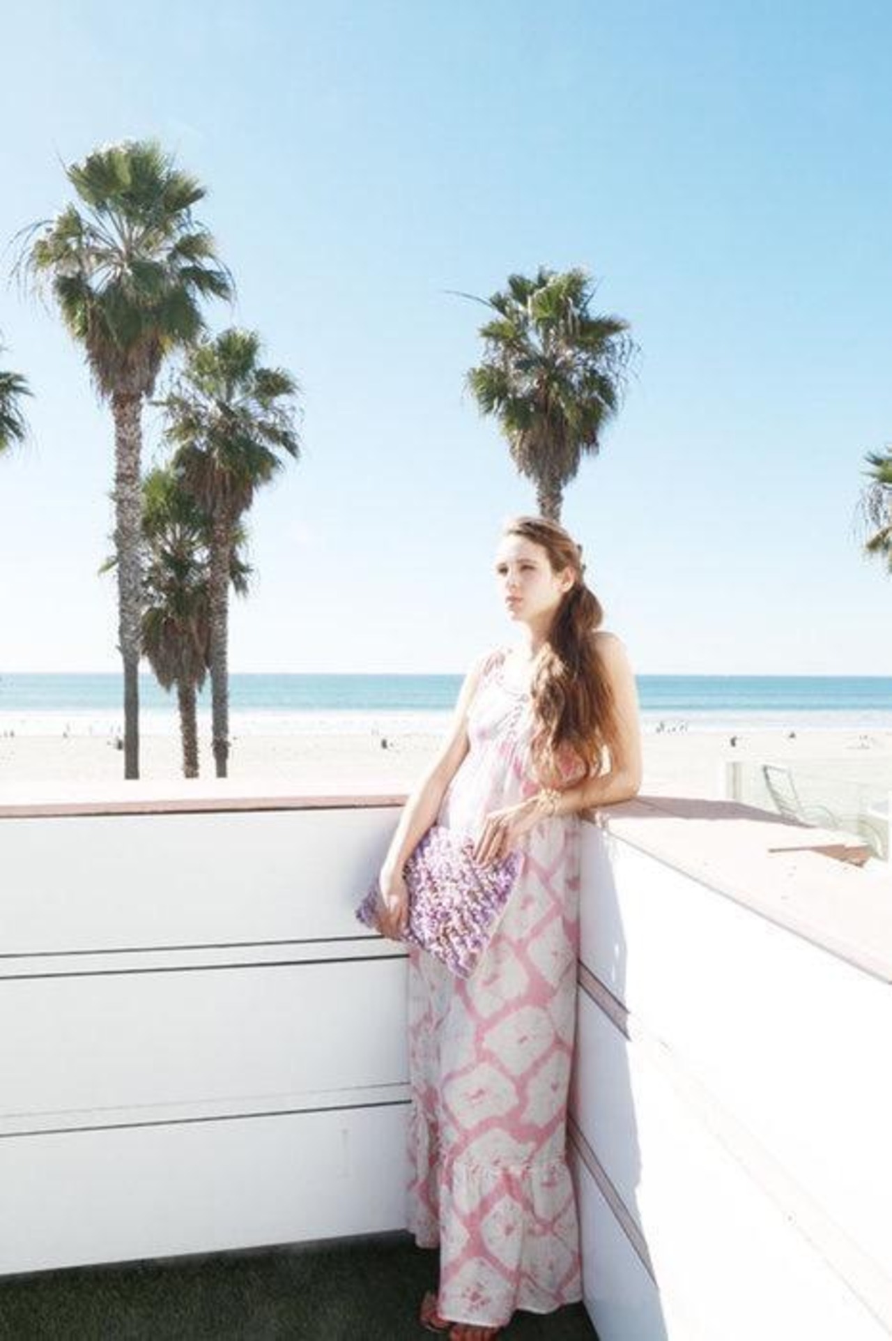 マキシワンピ　ビーチウェア　リゾートウェア