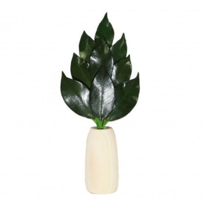 A＆K 日本製プリザーブド ミニS榊 丸榊立てセット SR-006