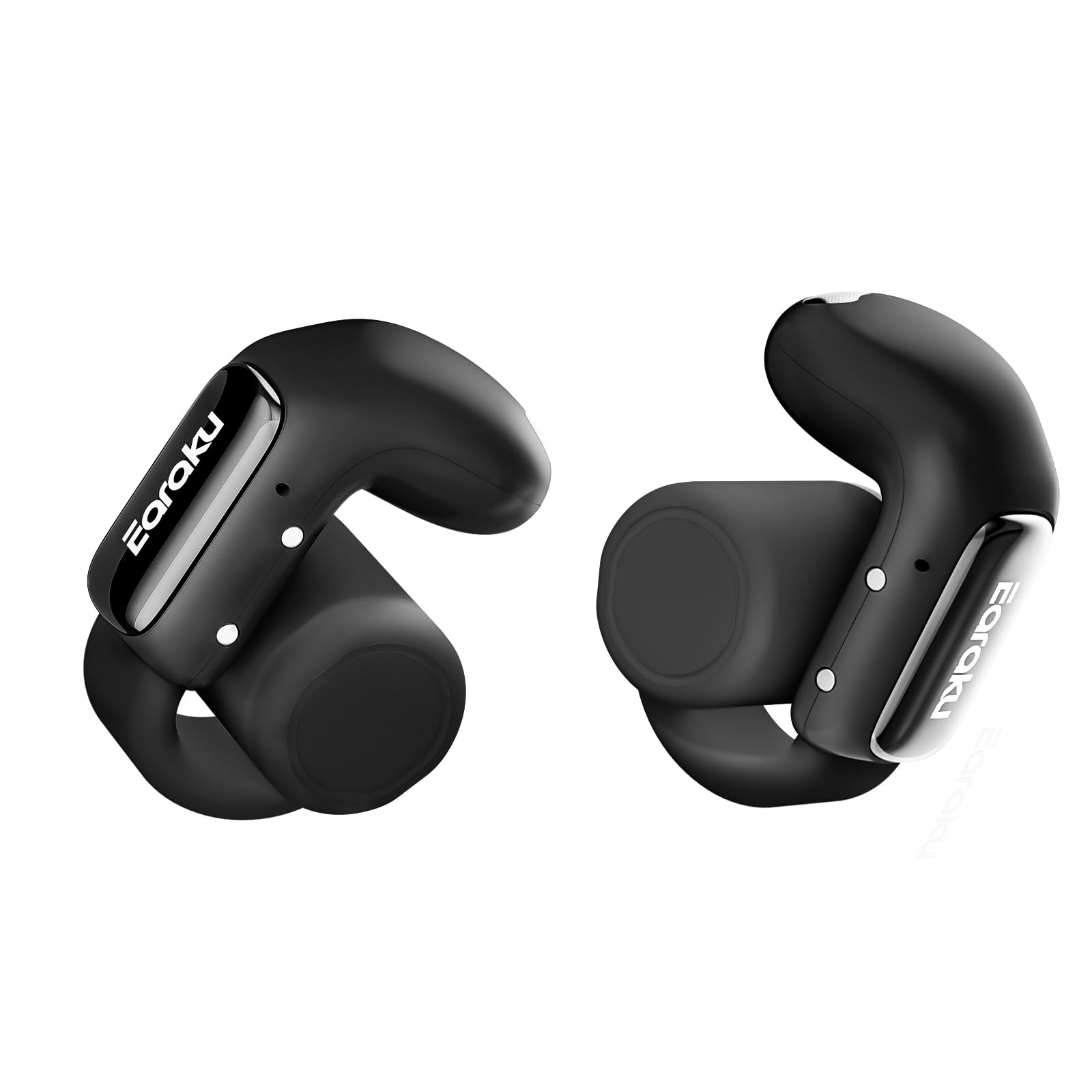 【聴く・触れる・感じる ハイグレードサウンド × 多機能タッチスクリーン】Earaku(イアラク) AirCuff オープンイヤー イヤホンイヤーカフ イヤホン オープンイヤー ワイヤレス クリップ式