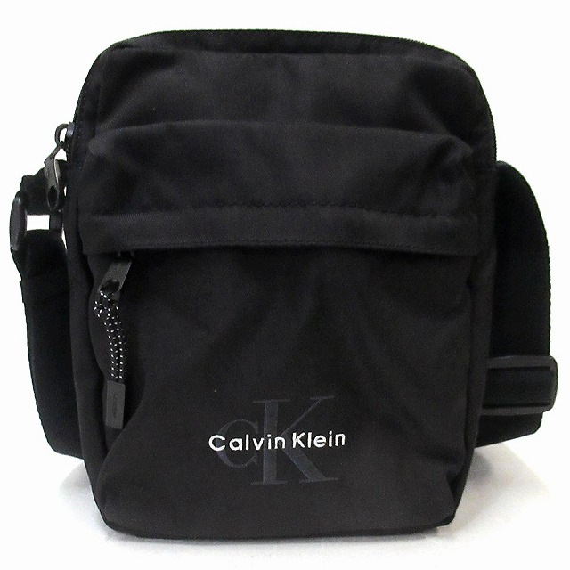 Calvin Klein カルバンクライン アウトレット ダブルファスナーショルダーバッグ 4D3421G001