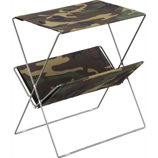 インテリアもアウトドアも似合うフォールディングサイドテーブル アウトドアリビング アウトドア ガーデン ガーデンファニチャー