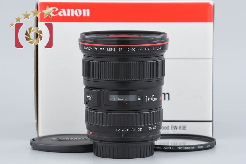 EF 17-40mm f/4 L USM 元箱付き