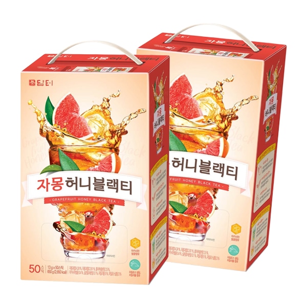 グレープフルーツハニーブラックティー 100T (50T * 2) 大容量 アイスティー ホットティー 4,674円