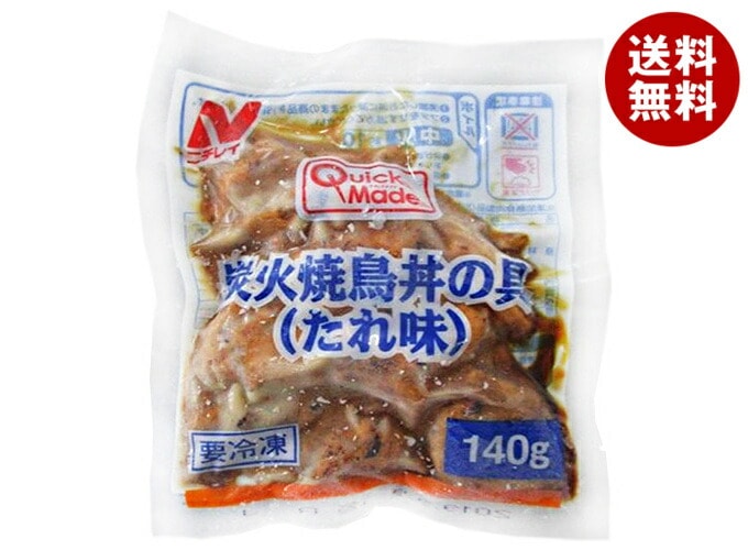 冷凍商品 ニチレイ QM炭火焼鳥丼の具(たれ味) 140g＊30袋入
