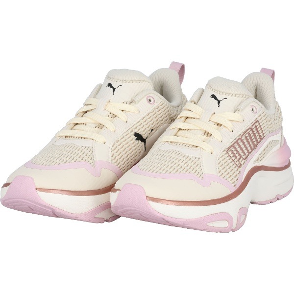 返品交換不可 大特価 PUMA プーマ SOFTRIDE ディバイン メタル レディース ウェルネス ランニングシューズレディース 31016704 レディース