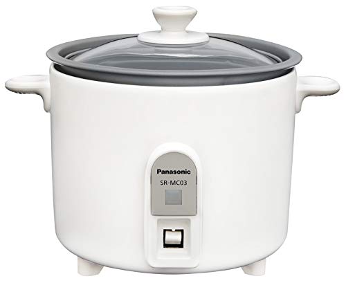 パナソニック 炊飯器 1.5合 ひとり暮らし 小型 ミニクッカー ホワイト SR-MC03 5,794円