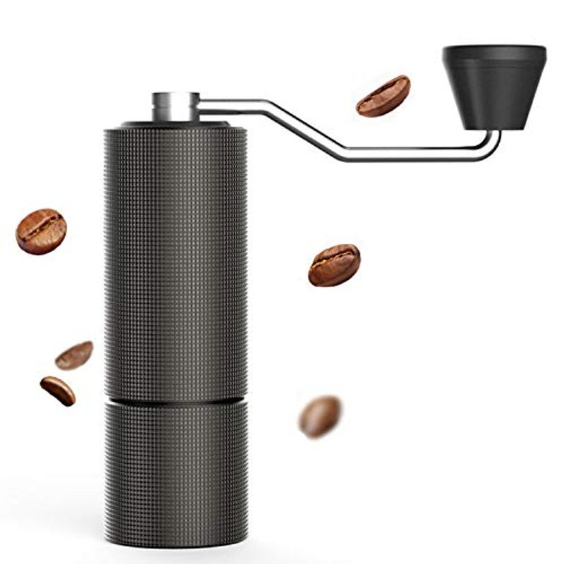 タイムモア 栗子C2 手挽きコーヒーミル 手動式 コーヒーグラインダー ステンレス臼 粗さ調整可能
