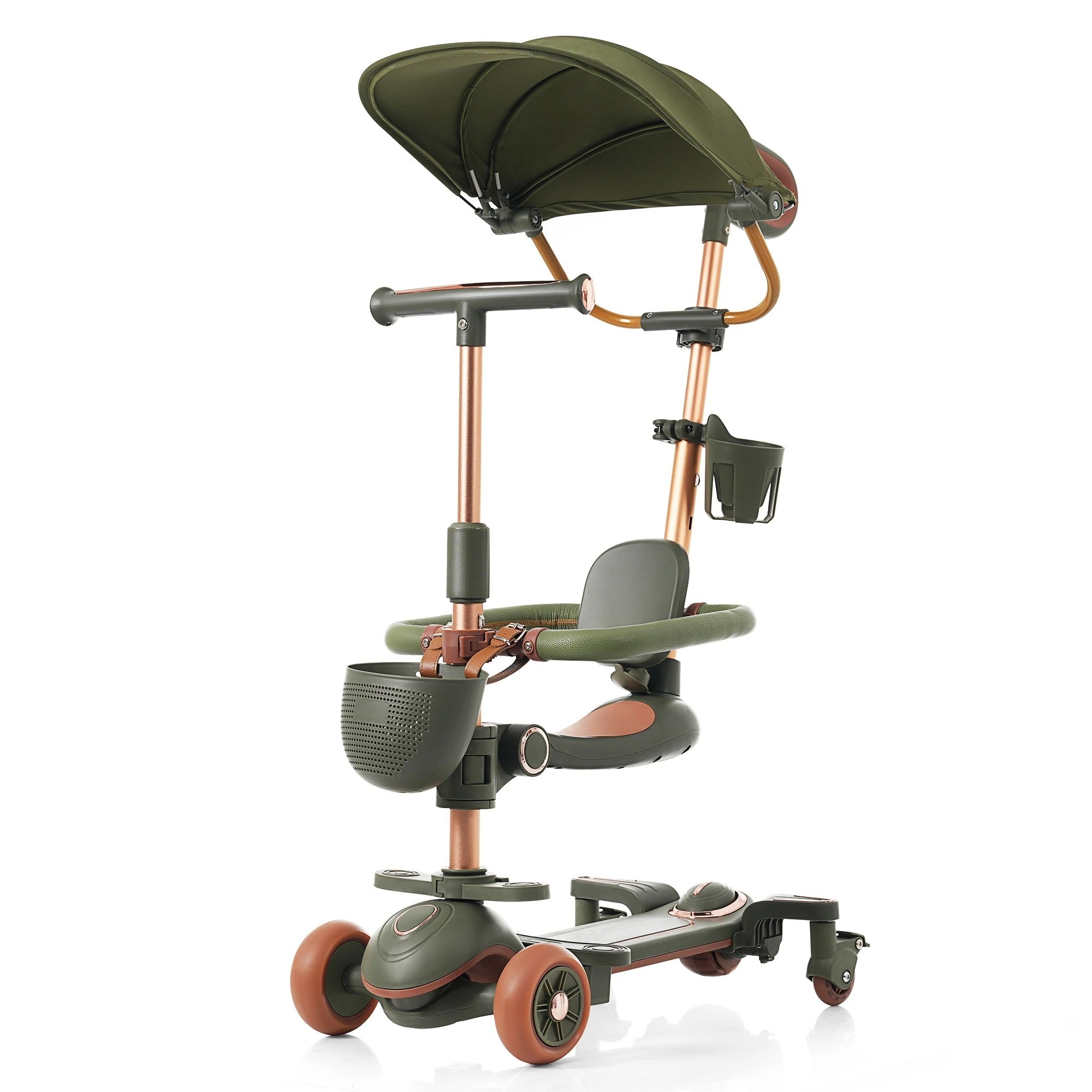 キックボード 折りたたみ キックスクーター スクーター 3輪 ライト付き子供 キッズ フットブレーキ 光る 座り 立ち ハンドル 高さ調整 シート4段階 スピーカー付き 収納 1歳～10歳 贈り物 8,174円