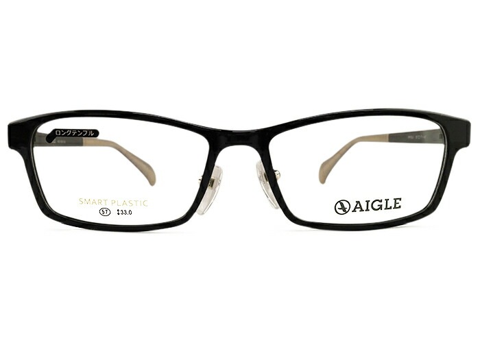 ag-6018 57サイズ フルリム 伊達 度付き セル プラスチック 弾性樹脂 ロングテンプル 大きい メンズ 老眼鏡 遠近両用 セル めがね メガネ 眼鏡