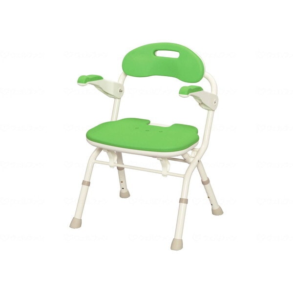 アロン化成 折りたたみシャワーベンチ FS グリーン 536052 メーカー直送