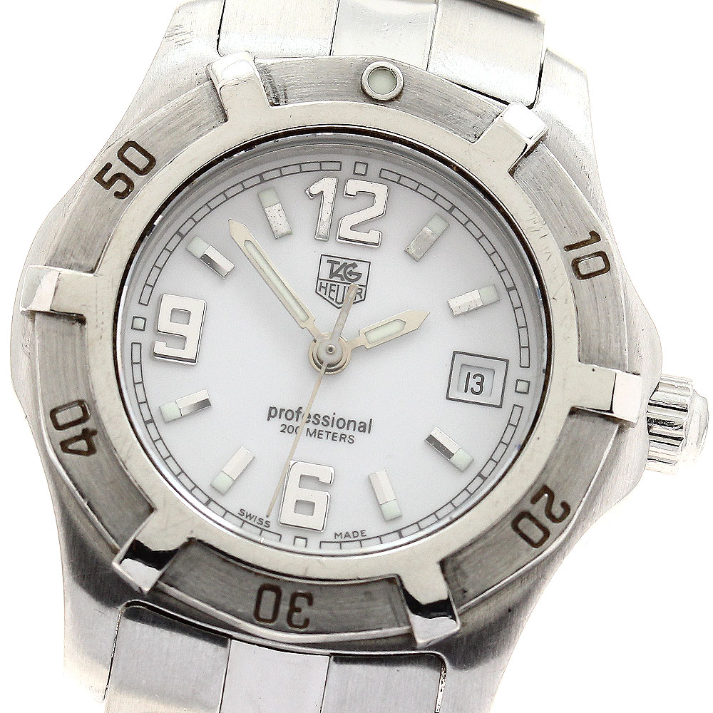 タグホイヤー TAG HEUER WN1311 プロフェッショナル200 デイト クォーツ レディース _880075【中古】