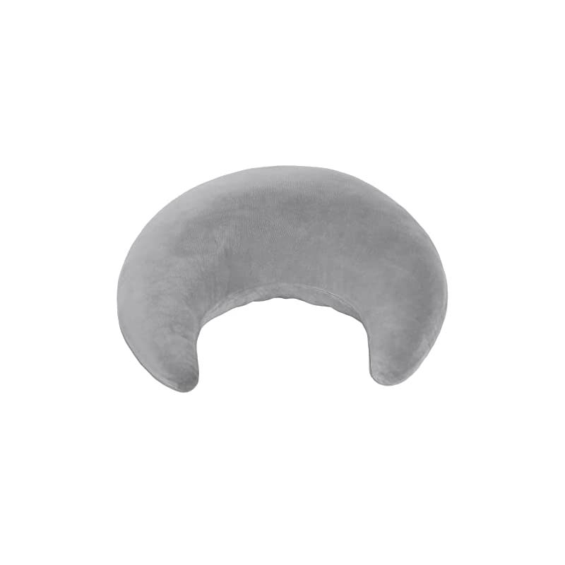 もちもちクッション 三日月型膝上クッション カバー洗える 肘置き 背もたれ 読書 授乳 テレビ 鑑賞