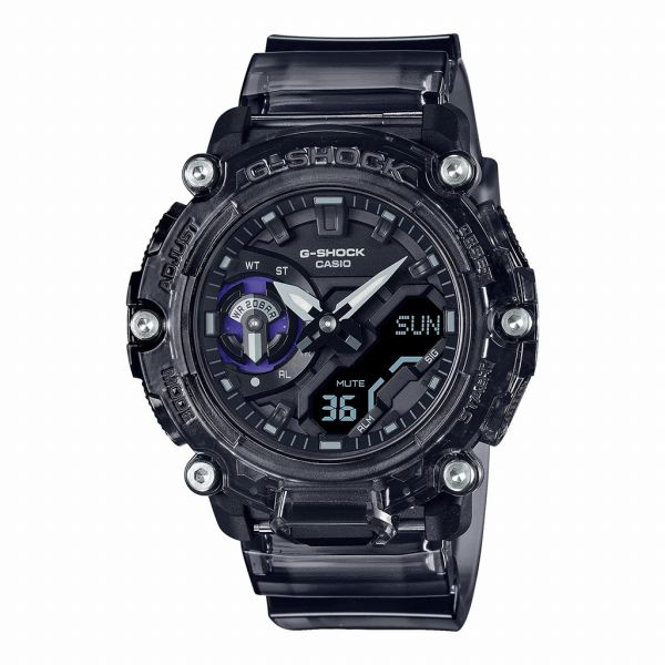 取寄品 正規品 CASIO腕時計 カシオ G-SHOCK ジーショック アナデジ表示 丸形 クオーツ 20気圧防水 GA-2200SKL-8AJF 人気モデル メンズ腕時計
