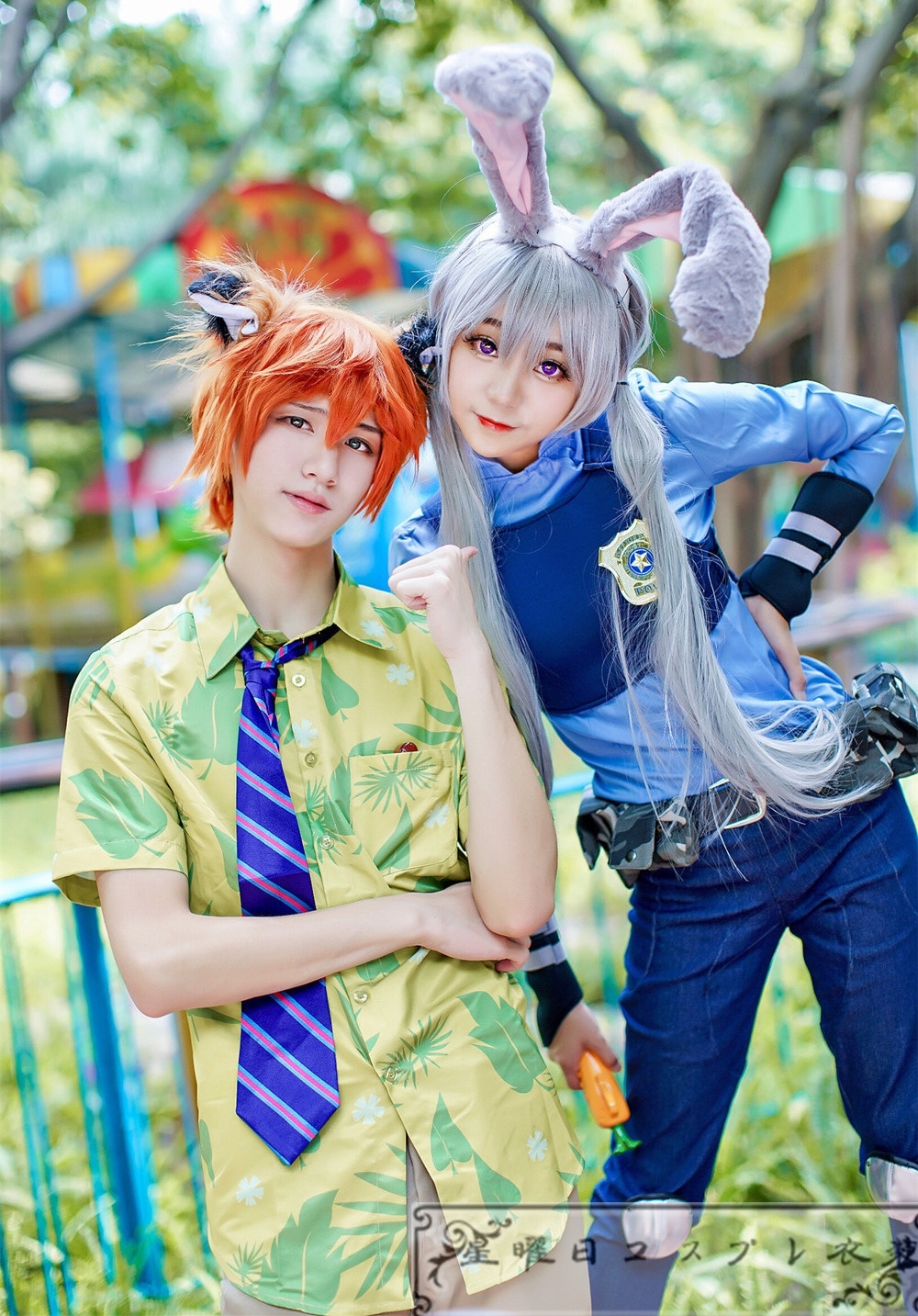 在庫品 子供サイズ / 大人サイズ ズートピア コスプレ ジュディ ニックワイルド コスプレ衣装 コスチューム ハロウィン 変装 仮装