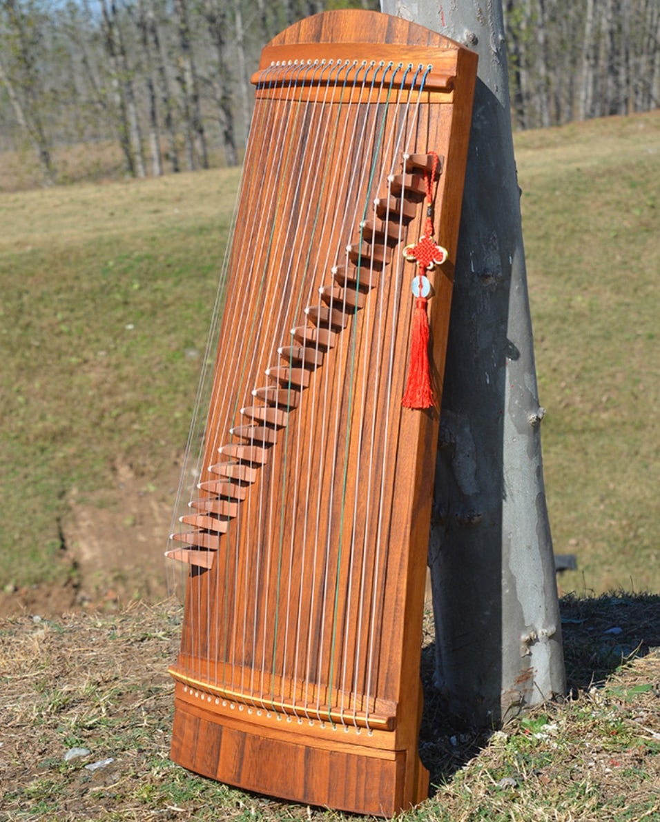 古筝便携90cm 21弦中国弦乐器