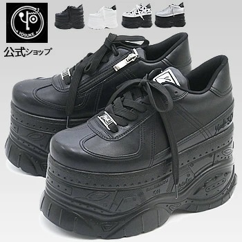 ヨースケ 厚底スニーカー レディース 11cm 厚底フラットソール 靴 【公式SHOP特典キズ補修液付】 8,517円