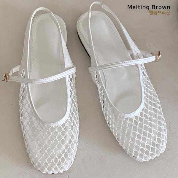 女性 夏 フラットサンダル ネットサンダル K82