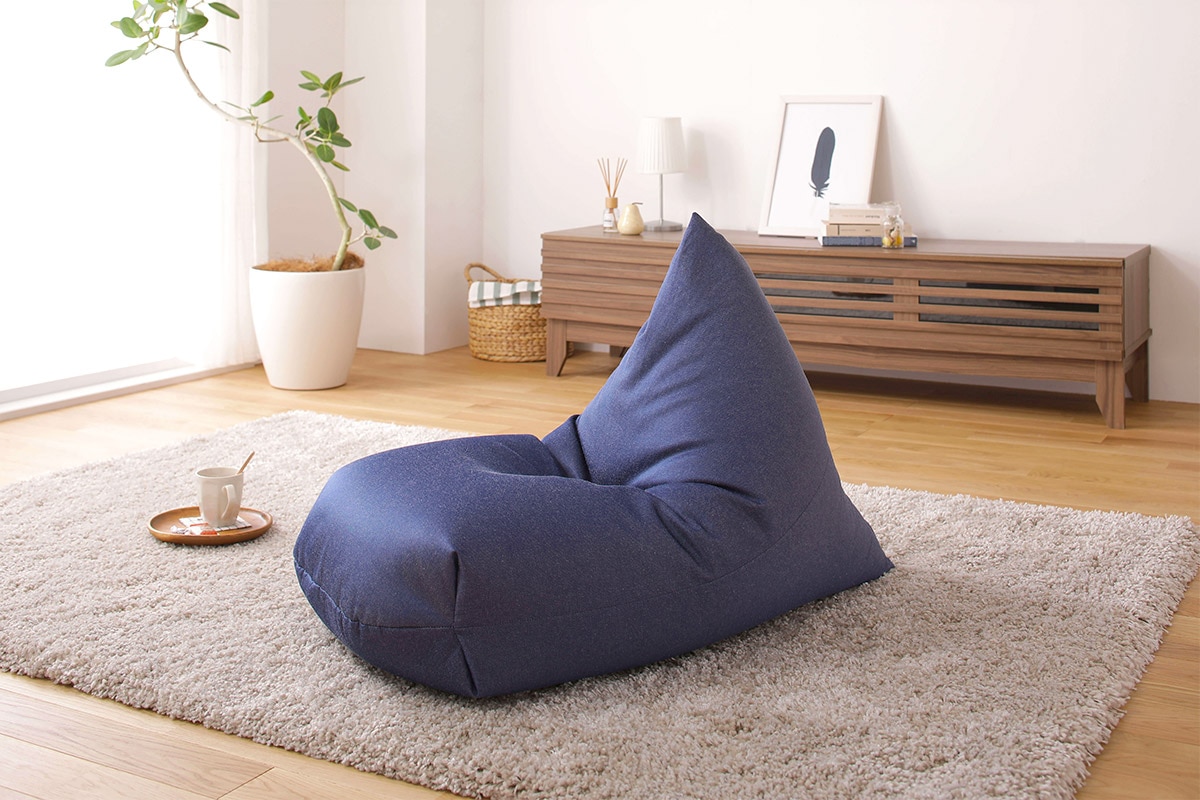 ビーズクッション 日本製 体にフィットするソファー びーずくっしょん 特大 人をダメにするクッション