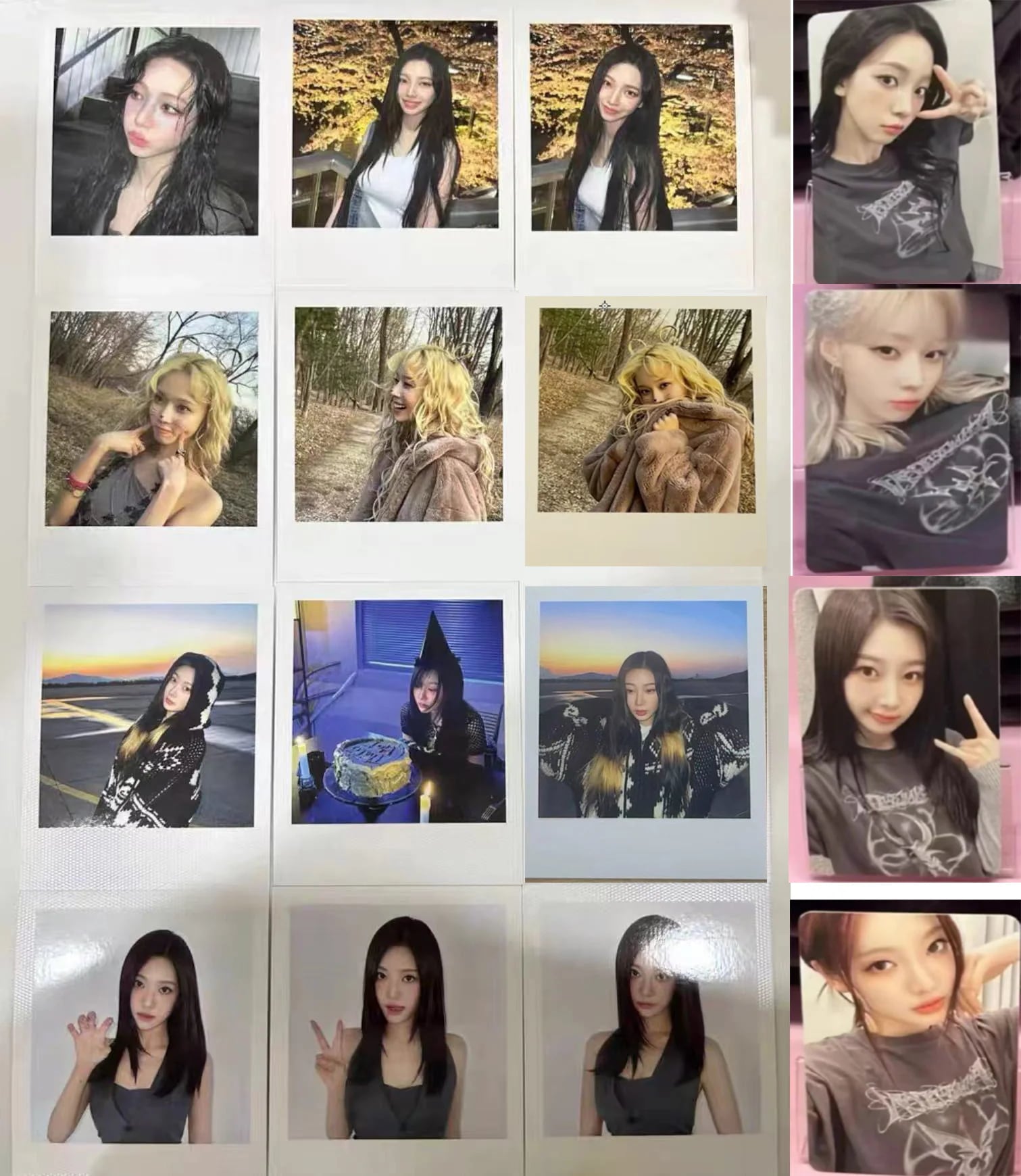 新入荷公式品 aespa amargeddon オフライン　ｔシャツ/世界末日　トレカ　1枚　メンバー選択