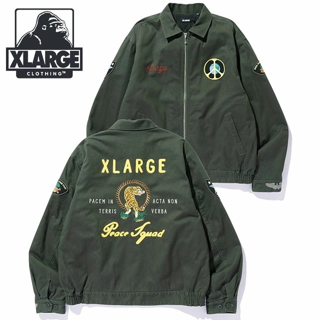 ピース スクワッド ベトナム ジャケット [101251021005] PEACE SQUAD VIETNAM JACKET メンズ アウター ブルゾン スイングトップ DkGREEN 正規取扱店
