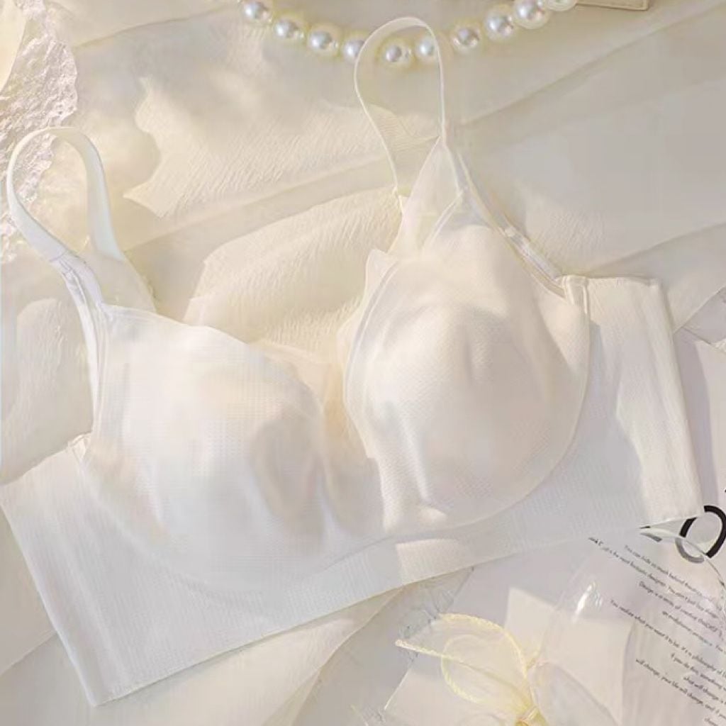 新調したい 】ナイトブラ 可愛いセット下着 下着 【メガ割 痕のない下着女性の大胸が小さく見える超薄型胸縮収副乳垂れ防止スチールリングなしラテックス文ブラ シームレスブラ 一瞬で引き缔まる!补