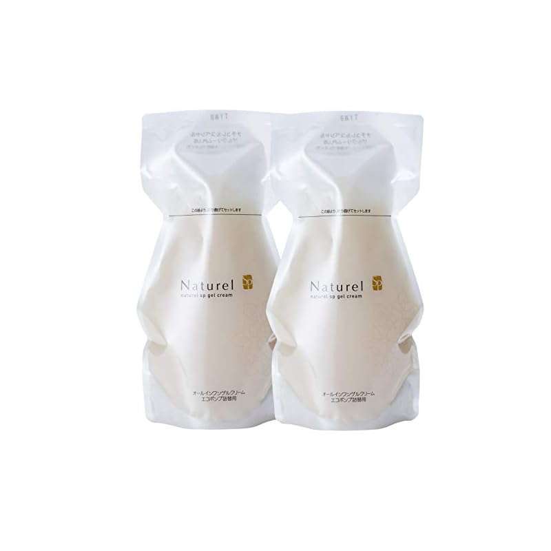 ナチュレルSPゲルクリームシリーズ エコツインセット(550g2本入り)