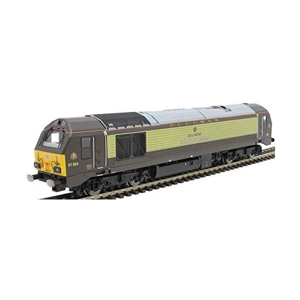 Hornby R3774 DB Cargo UK, Class 67, Bo-Bo, 67024 Belmond British Pullman - Era 11 Locomotive - Elect