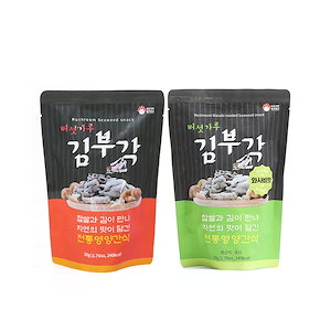 CYSO GREENBELT キノコ粉入りキムブガク50g 10個入り 韓国海苔 のり 韓国食品 美味しい もち米 キノコ ワサビ味